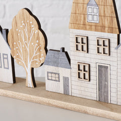 Decoratiune bej din MDF Brown Tree Bergström Boltze