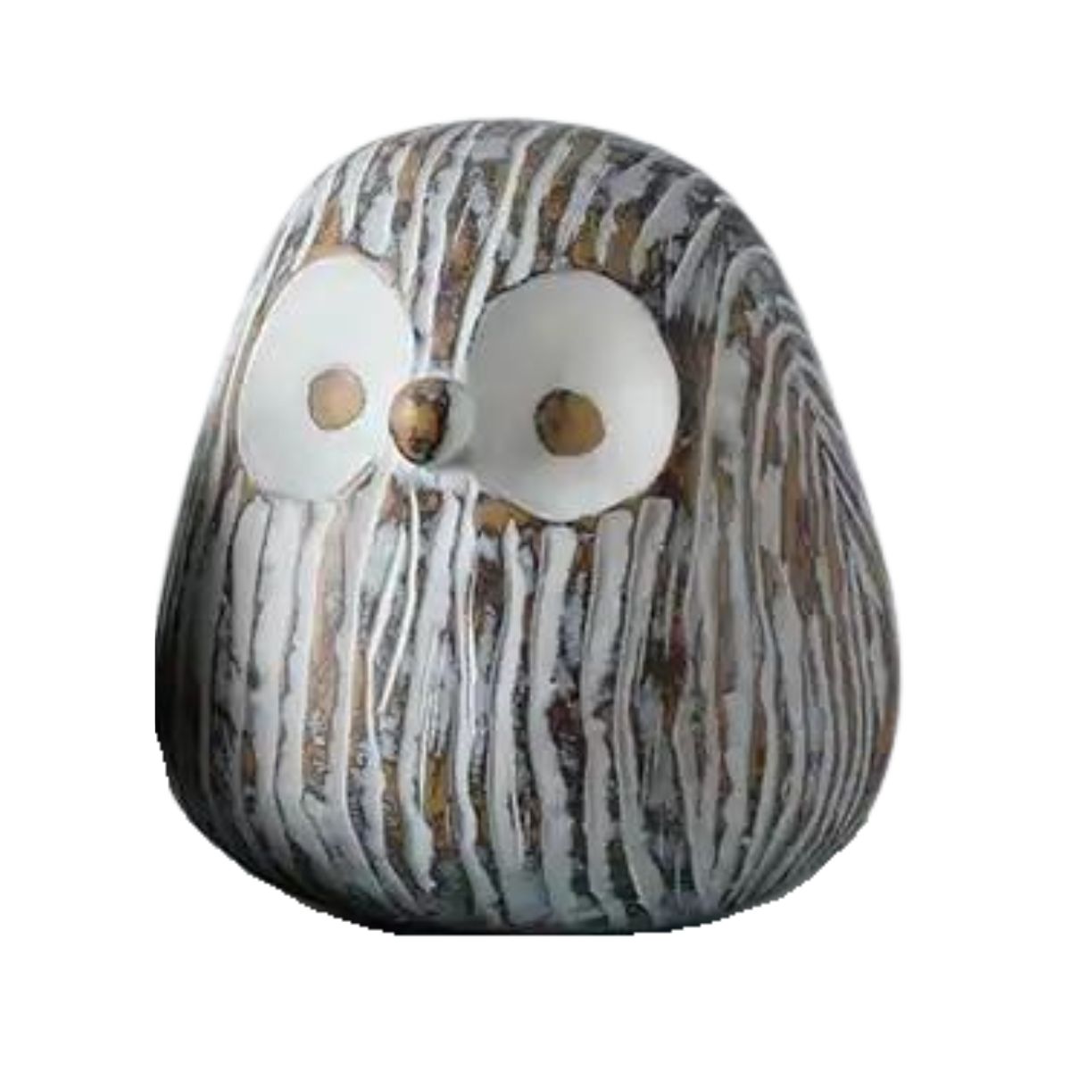 Decoratiune bufnita alba din polirasina 11 cm Yazhi, 1, hectarul.ro