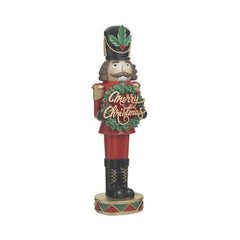 Decoratiune Craciun din polirasina Nutcracker 47 cm Inart