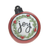 Hectarul - Decoratiune Craciun rosie din polirasina Glob cu led Inart