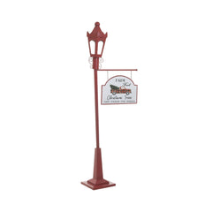Decoratiune de Craciun din metal, cu led, Lantern 153 cm Inart