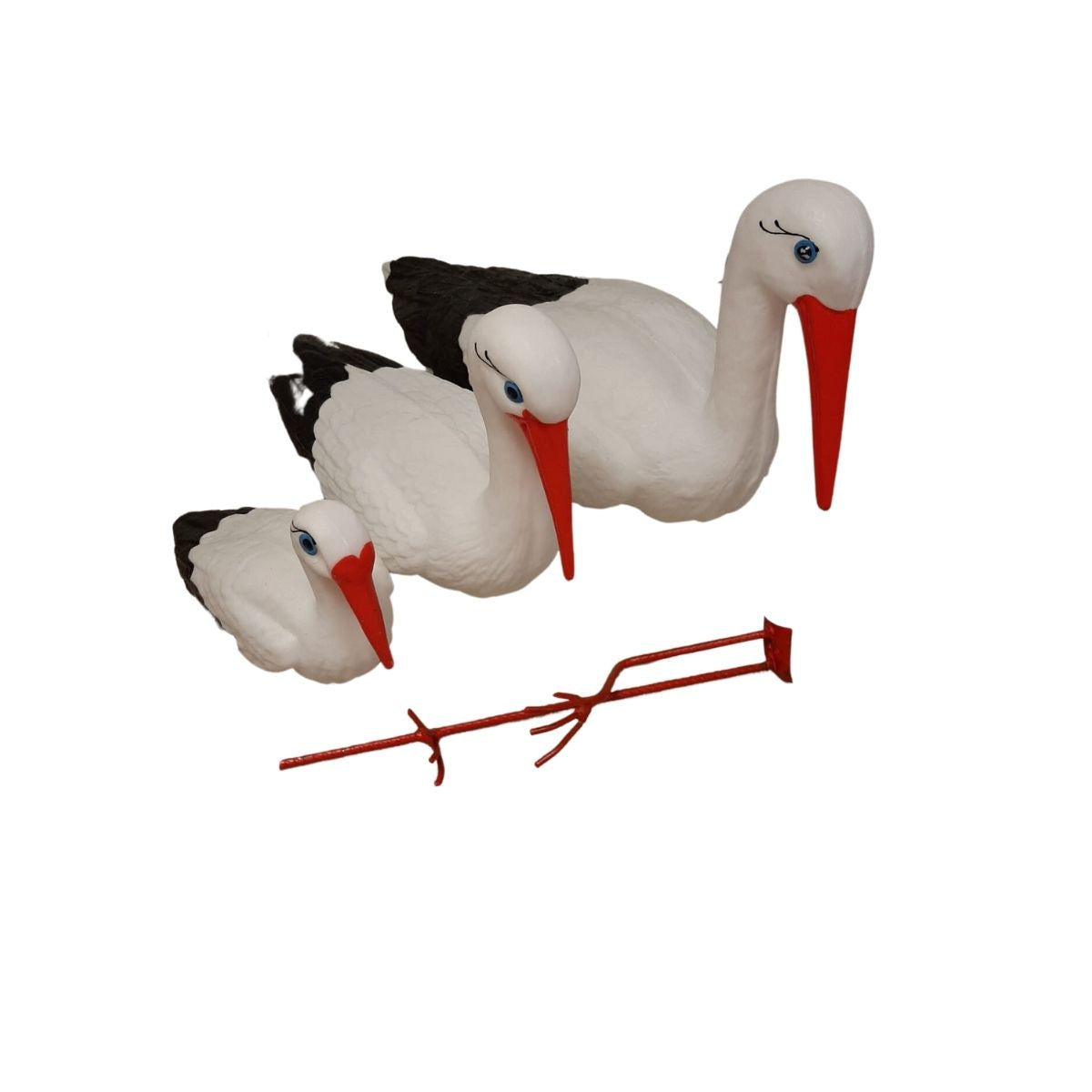 Decoratiune de gradina barza mare, 1, hectarul.ro