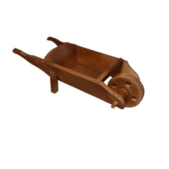 Decoratiune roaba din lemn pentru flori