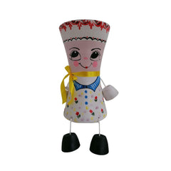 Decoratiune de gradina vaza tip ghiveci 13