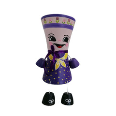 Decoratiune de gradina vaza tip ghiveci 17