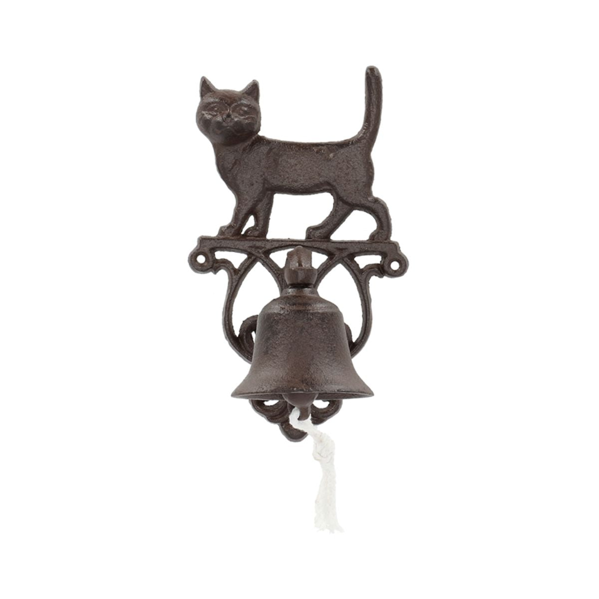 Decoratiune de perete ruginie din otel turnat Cat Esschert Design, 1, hectarul.ro