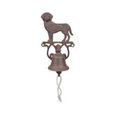 Hectarul - Decoratiune de perete ruginie din otel turnat Dog Esschert Design