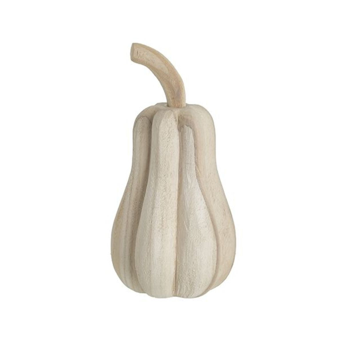 Decoratiune din lemn de Paulownia Pumpkin 9 x 16 cm Inart, 1, hectarul.ro