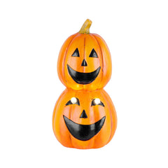 Decoratiune Dovleac MagicHome Nature, ceramica, 21x21x39.5 cm, portocaliu