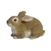 Hectarul - Decoratiune maro din polirasina 10 cm Iepure Esschert Design