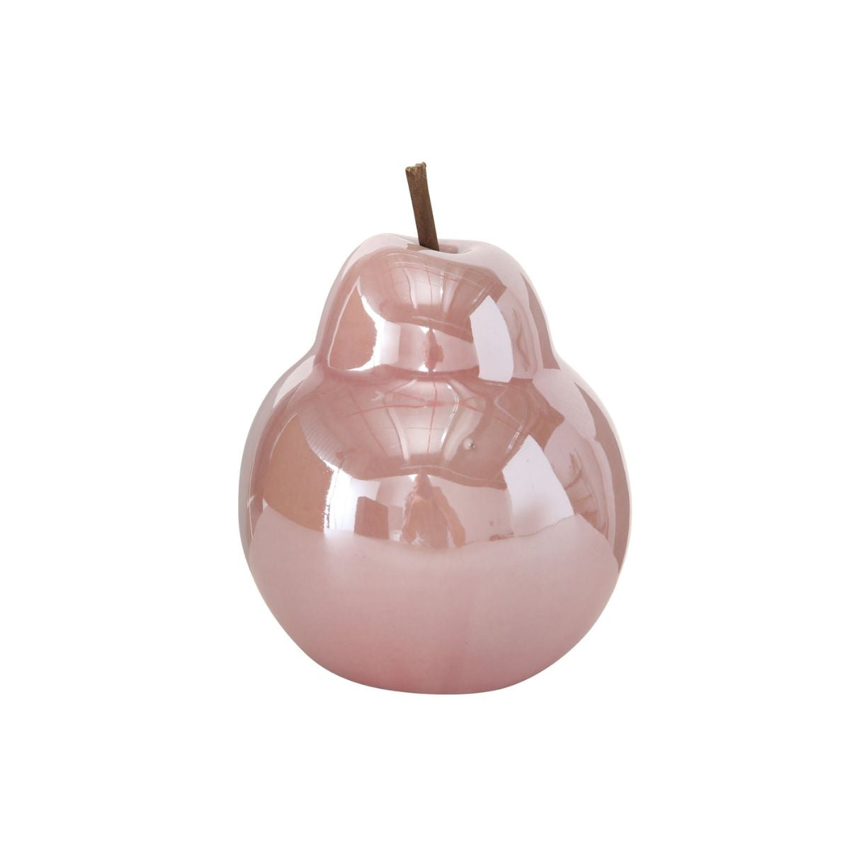 Decoratiune roz pal din ceramica 10/11 cm design para Perly Boltze, 1, hectarul.ro