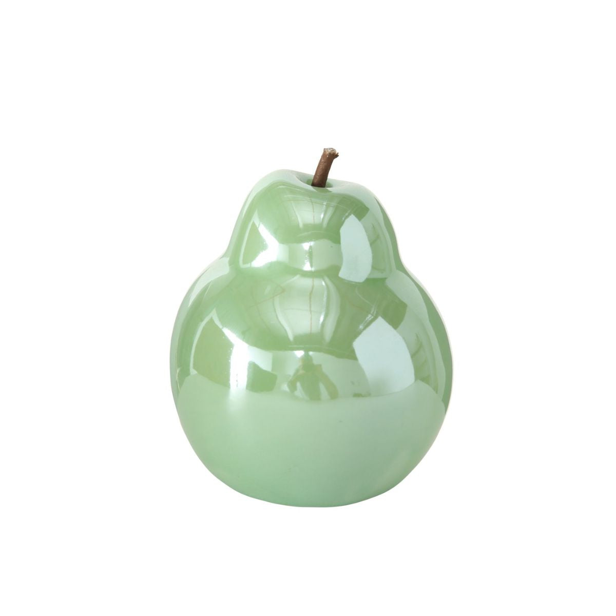 Decoratiune verde din ceramica 10/11 cm design para Perly Boltze, 1, hectarul.ro