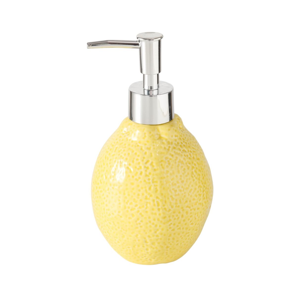 Dispenser ceramic galben pentru sapun lichid Limone Boltze, 1, hectarul.ro