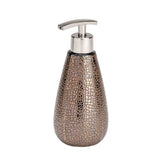 Hectarul - Dispenser ceramic maro pentru sapun lichid Marrakesh Wenko