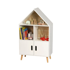 Dulapior copii design casuta alb din MDF 103 cm Dream JudyWild