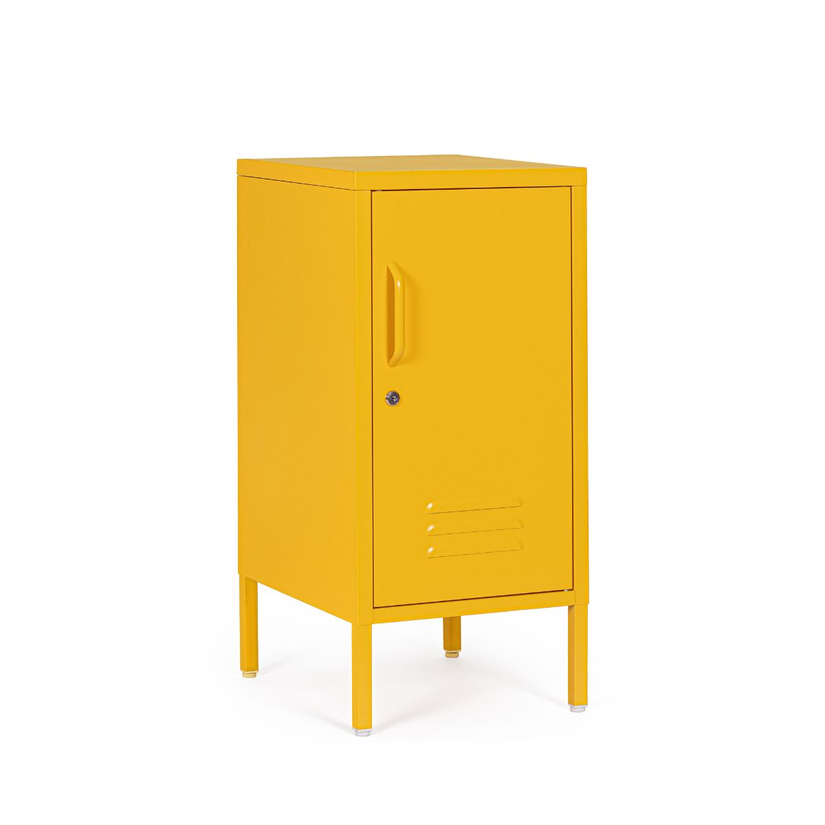 Dulapior galben din otel 76 cm inaltime Cambridge Bizzotto, 1, hectarul.ro