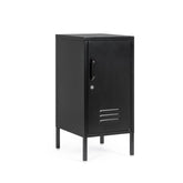 Hectarul - Dulapior negru din otel 76 cm inaltime Cambridge Bizzotto