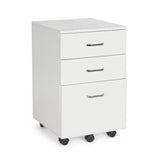 Hectarul - Dulapior pentru birou alb din MDF 40x44x65 cm Nadir Bizzotto