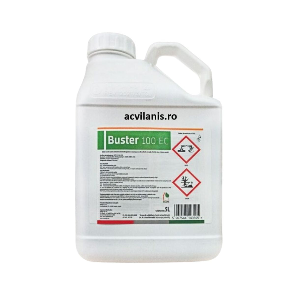 Erbicid BUSTER 100 SC, sistemic, postemergent, 5 L, 1, hectarul.ro
