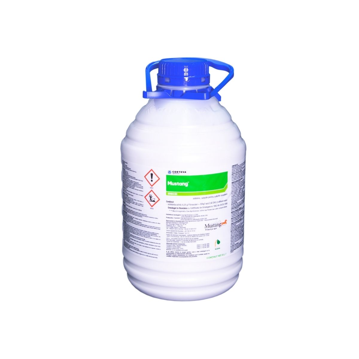 Erbicid grau, orz, ovaz si porumb Mustang, 5 L, 1, hectarul.ro