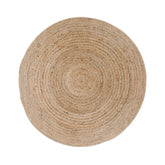 Hectarul - Covor maro rotund din iuta Ø150 cm Bombay House Nordic