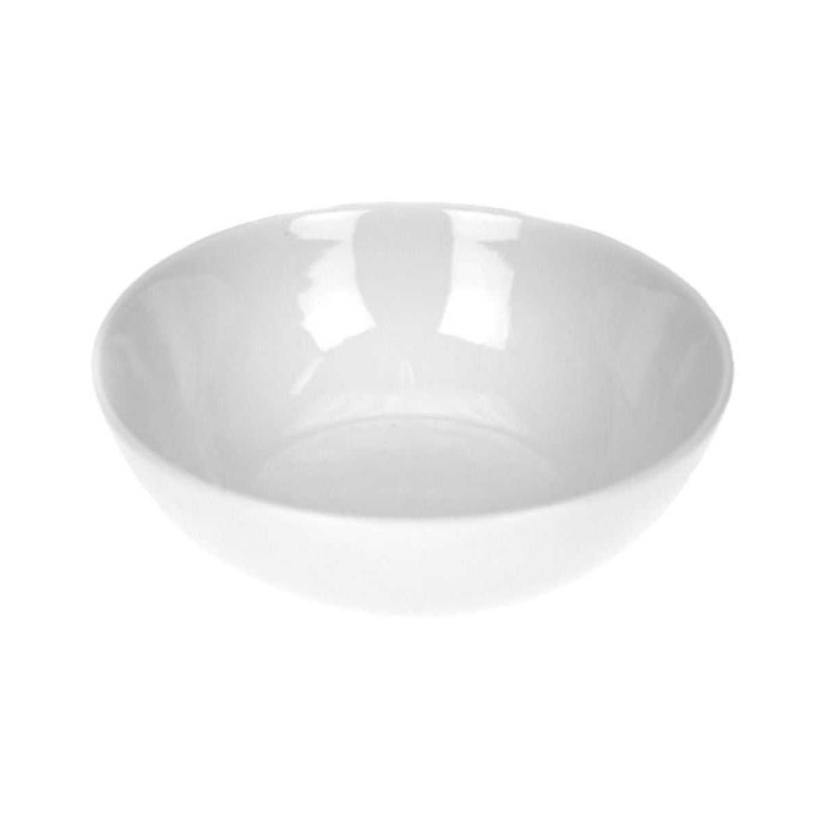 Farfurie adanca alba din portelan Ø15 cm Joy Cosy&Trendy, 1, hectarul.ro