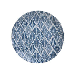 Farfurie alb/albastru Plants Φ19X2 Inart