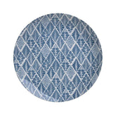 Hectarul - Farfurie alb/albastru Plants Φ27X3 Inart