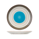 Hectarul - Farfurie albastru/multi din material ceramic Ø27 cm Larissa Cosy&Trendy