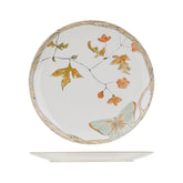 Hectarul - Farfurie portocalie din ceramica Ø26 cm Farfalla Cosy&Trendy