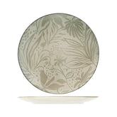 Hectarul - Farfurie verde din portelan Ø27 cm Giungla Cosy&Trendy