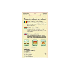 Fasole urcatoare galbena rotunda Auria BC 40gr