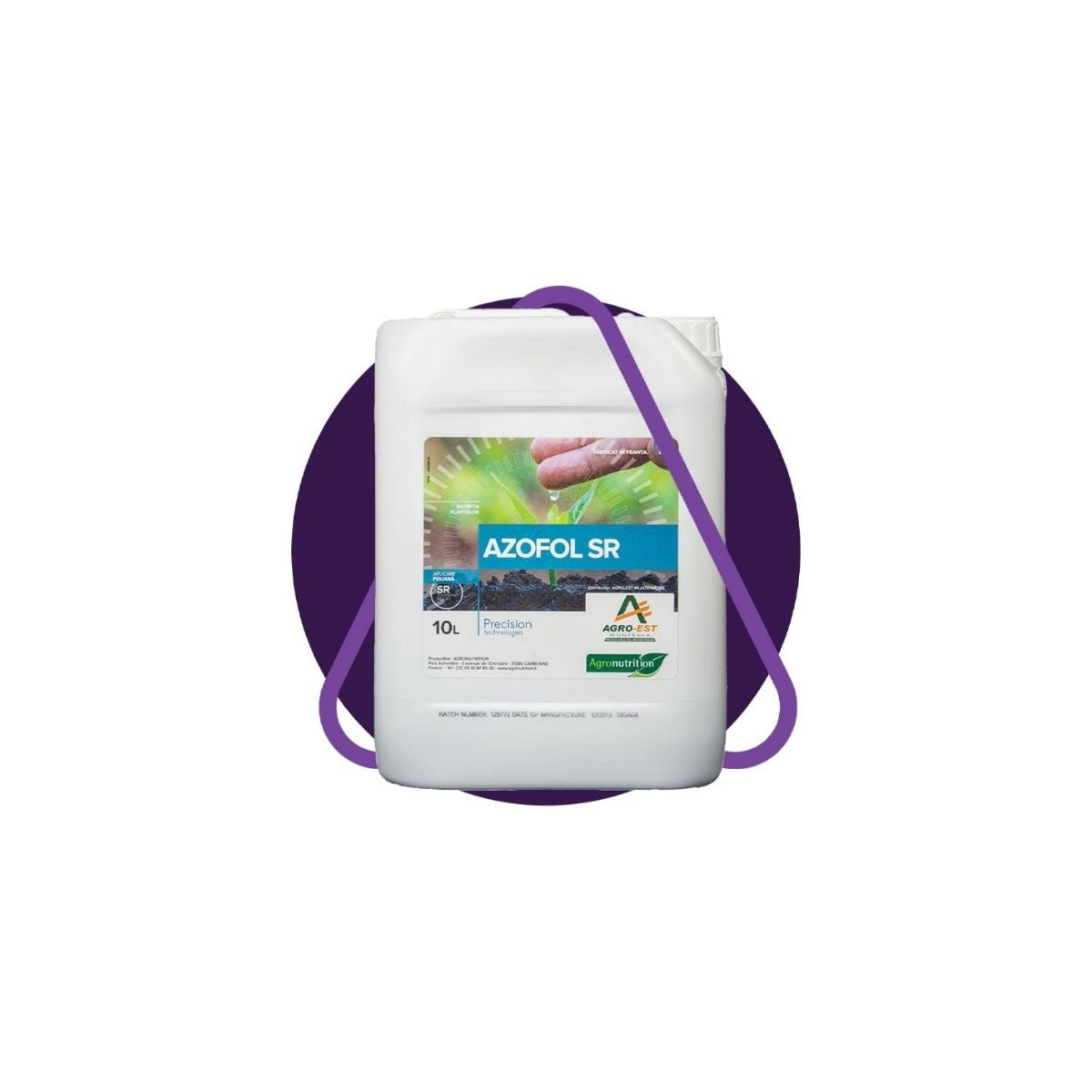 Fertilizant azot cu eliberare lenta 36% si microelemente Azofol SR, 10 L, 1, hectarul.ro