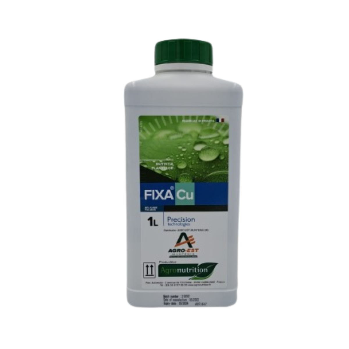 Fertilizant foliar cu cupru pentru pomi fructiferi, legume, cereale paioase Fixa Cu, 1 L, 1, hectarul.ro