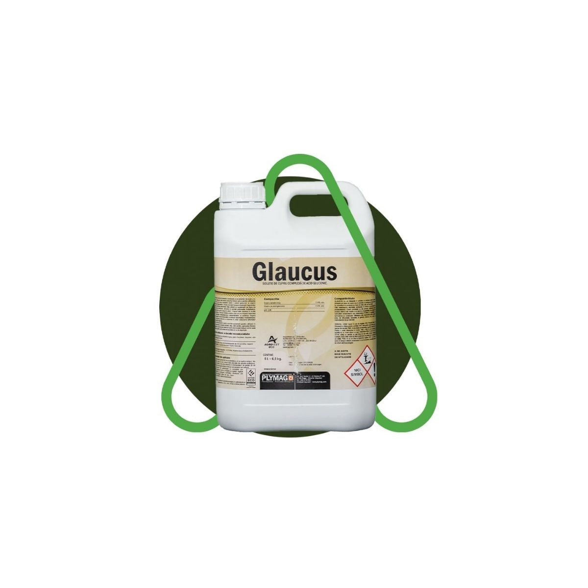 Fertilizant foliar cupru si acid gluconic Glaucus, 1 L, 1, hectarul.ro