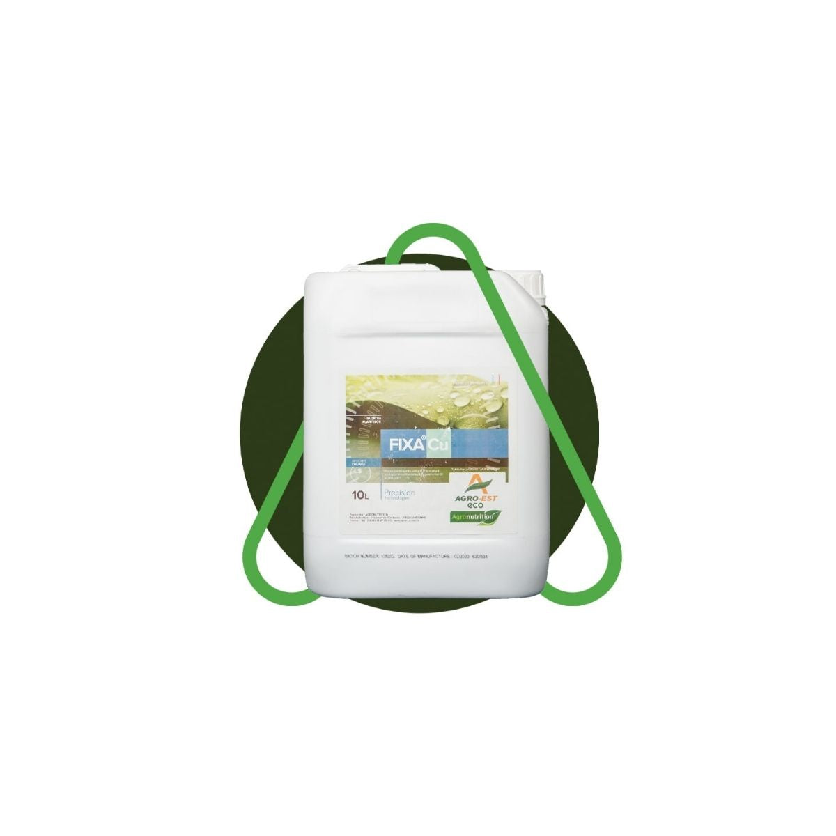 Fertilizant foliar pomi fructiferi, legume, cereale paiose Fixa Cu, 10 L, 1, hectarul.ro