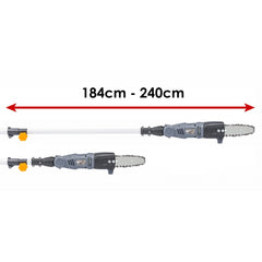 Fierastrau telescopic electric 240 cm, 1000W, Powermat, PM-EPW-1000