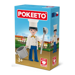 Figurina bucatar cu accesorii Pokeeto