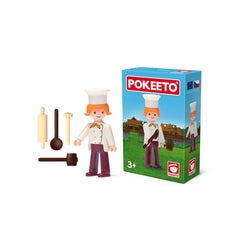 Figurina bucatareasa cu accesorii Pokeeto