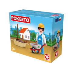 Figurina constructor cu accesorii Pokeeto