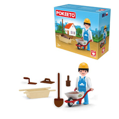 Figurina constructor cu accesorii Pokeeto