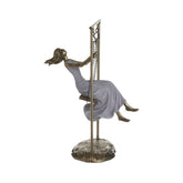 Hectarul - Figurina din polirasina Femeie in legan 16Χ20Χ27 Inart