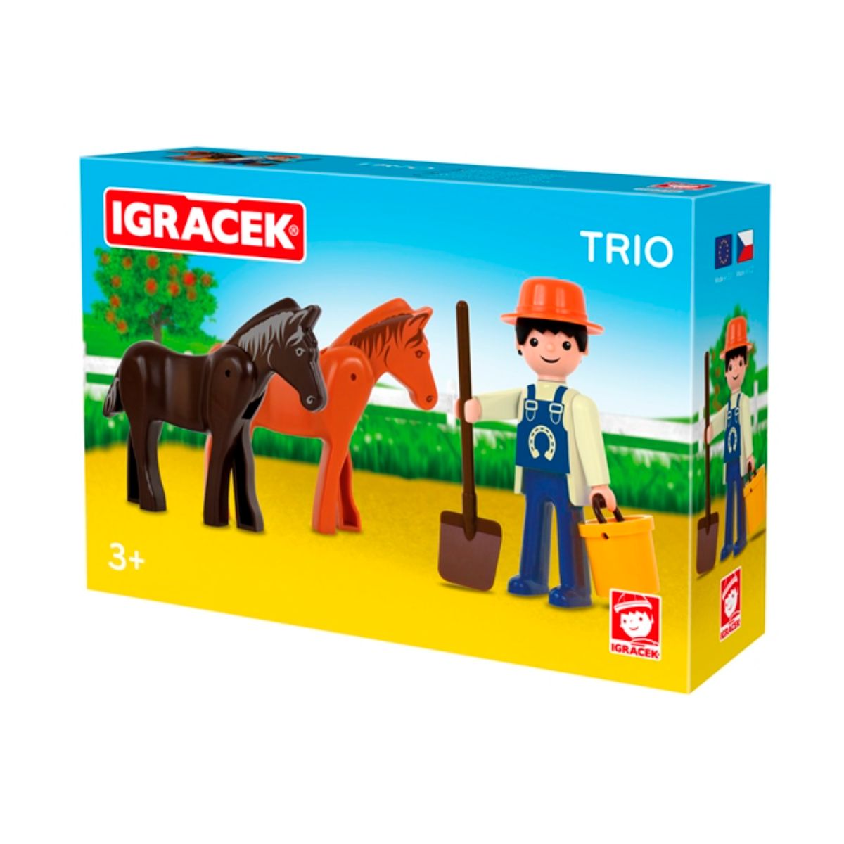 Figurina fermier cu animale si accesorii Pokeeto, 1, hectarul.ro