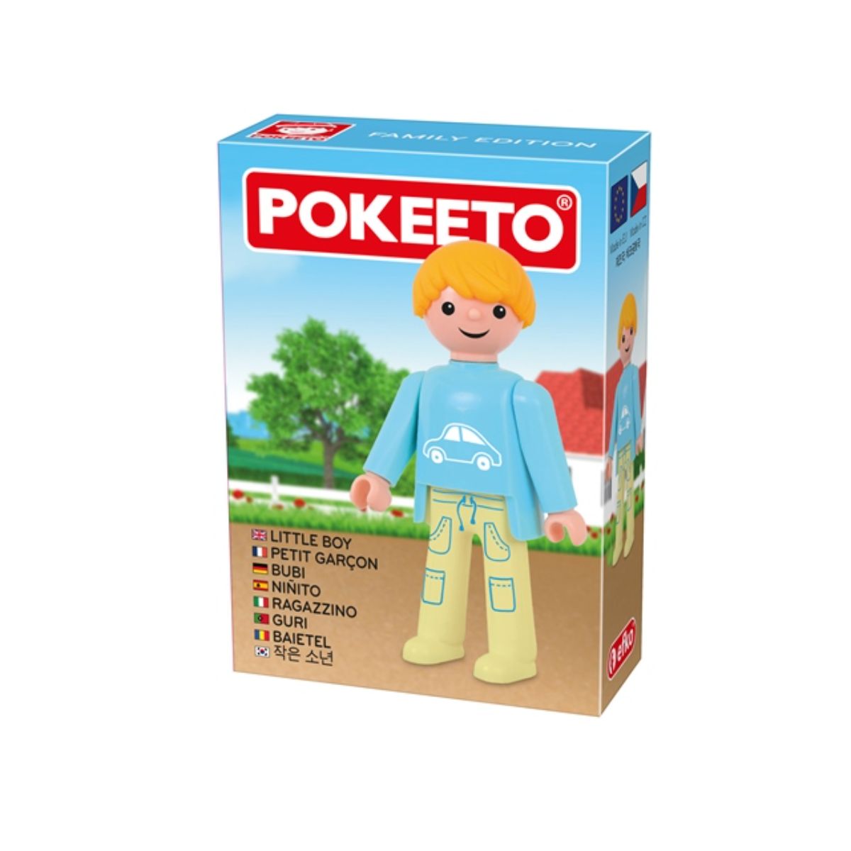 Figurina membrii familiei - baietel Pokeeto, 1, hectarul.ro