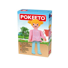 Figurina membrii familiei - fata Pokeeto