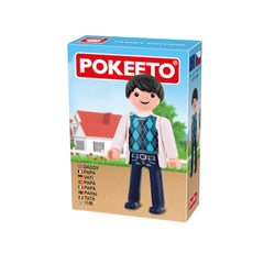 Figurina membrii familiei - tata Pokeeto