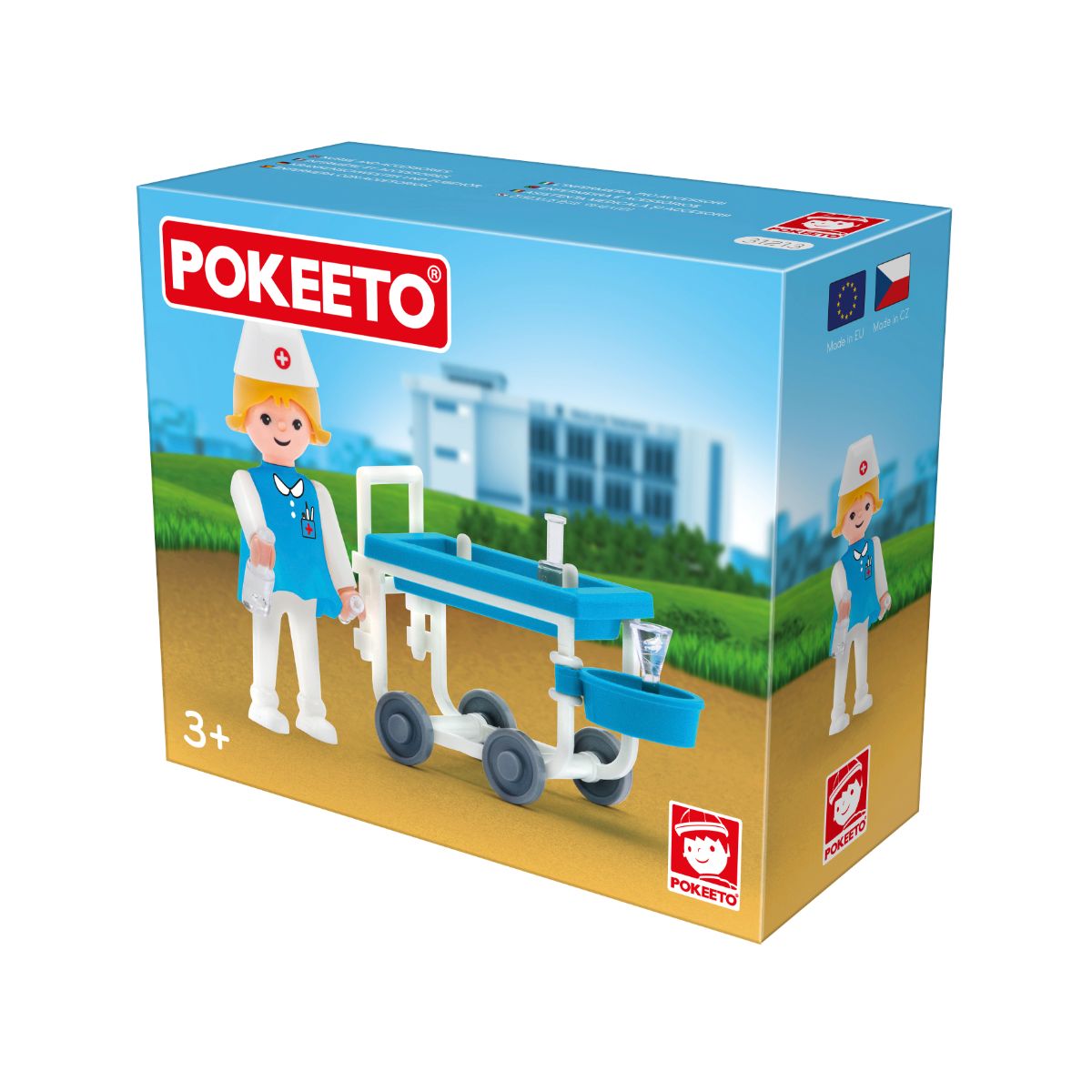 Figurina paramedic cu accesorii Pokeeto, 1, hectarul.ro