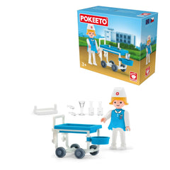 Figurina paramedic cu accesorii Pokeeto