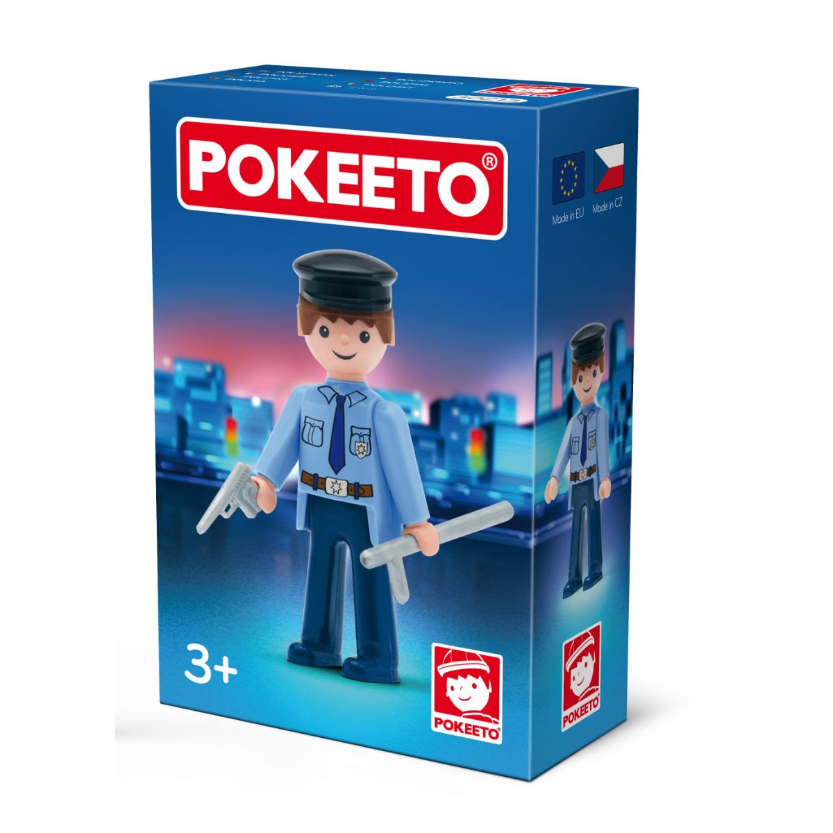 Figurina politist cu accesorii Pokeeto, 1, hectarul.ro