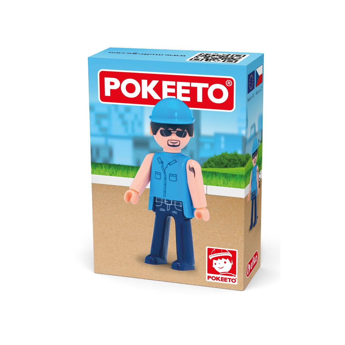 Figurina Sofer Camion, 8 cm Pokeeto MultiGO, 1, hectarul.ro